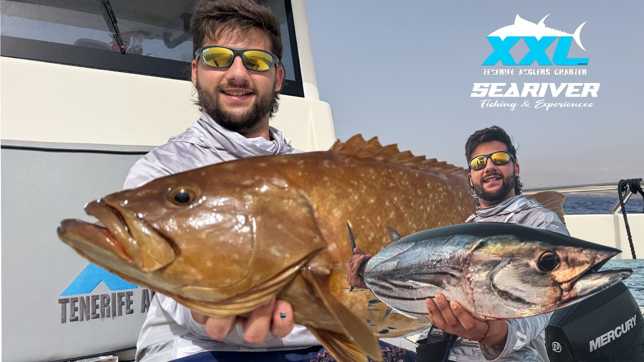 PESCA EN TENERIFE ABADE Y BONITOS !! A BORDO DEL TENERIFE ANGLERS CHARTER