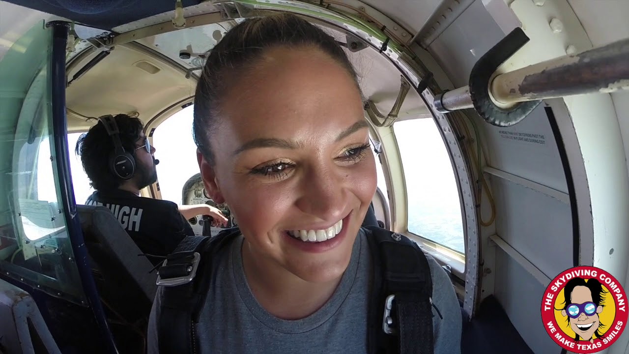 Tandem Skydiving | Brittney From Fort Worth, Texas - YouTube