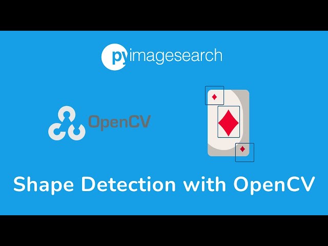 Shape Detection with #opencv | PyImageSearch | OpenCV Part - 13
