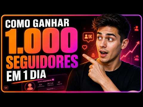 3 dicas rápidas para ganhar seguidores no Instagram