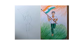 Independence Day Special Drawing/ How To Draw Independence Day Special