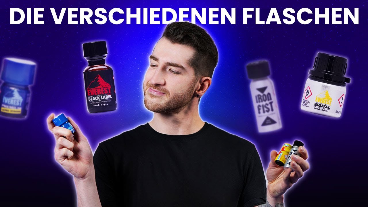 Groß vs. Klein: Welche Poppers-Flasche?