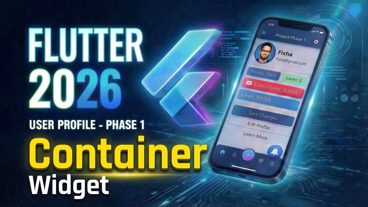 Flutter Container Widget | شرح Container في Flutter من الصفر + أمثلة ...