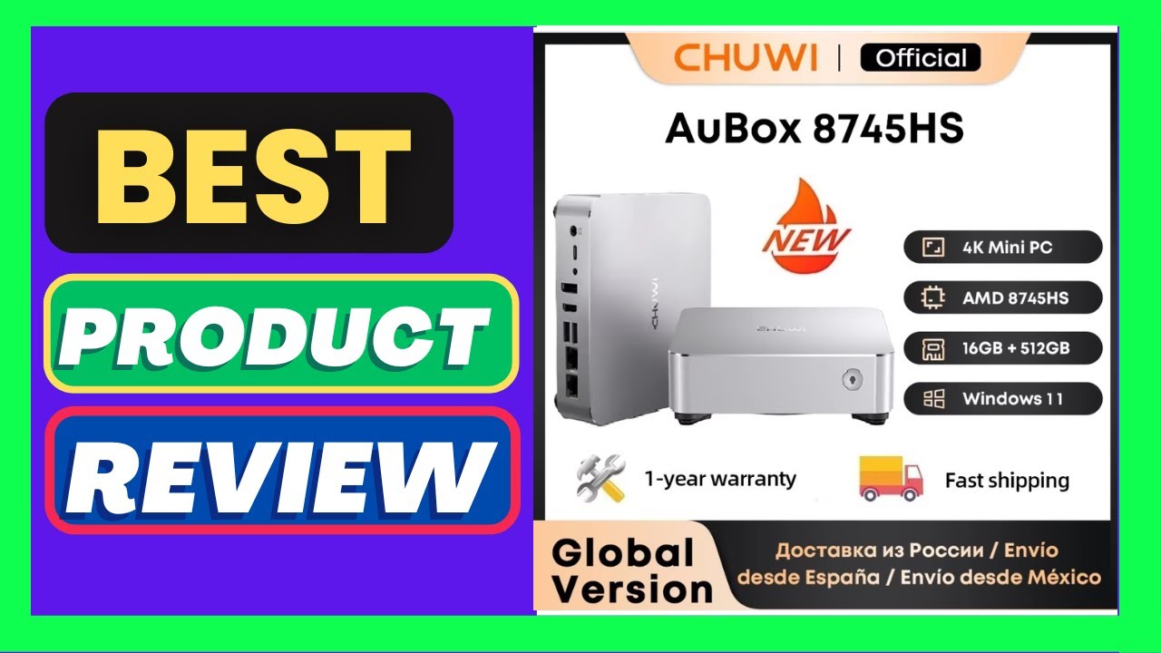 CHUWI AuBox Mini PC AMD Ryzen 7 8745HS
