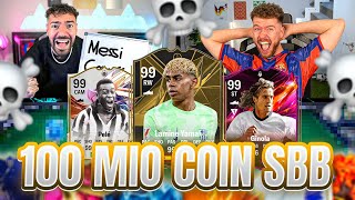 R.I.P GAME OVER 🚨 100 MIO COINS HARDCORE Squad Builder Battle 🔥☠️ EA FC 25 Proownez vs Wakez !!