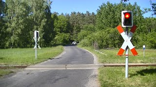 Spoorwegovergang Krauschwitz d  Railroad Crossing  Bahnbergang
