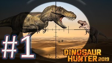 Dinosaur Hunter 2019 gameplay walkthrough 1 android & ios