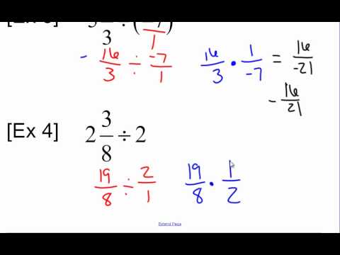 Dividing Rational Numbers