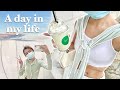 A DAY IN MY LIFE | morning routine, visiting old school, matcha frappe 🍵💚