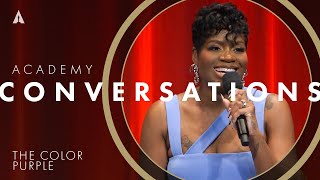 'The Color Purple' with Fantasia Barrino, Danielle Brooks, & more filmmakers | Academy Conversations