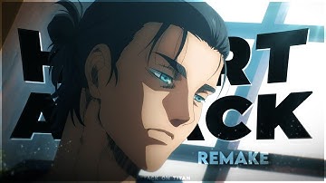 Attack On Titan -heart attack ( xenox remake) (edit/amv) *node video