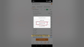 How to Process Withdrawal in Mirae Asset Sharekhan.