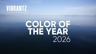 Vibrantz 2026 Color of the Year - Infinity Blue