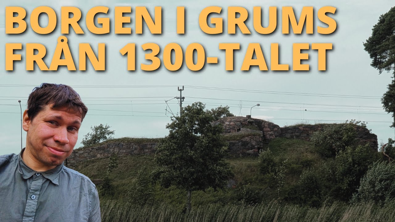 Sverigeresan: Edsholms borg i Grums från 1300-talet