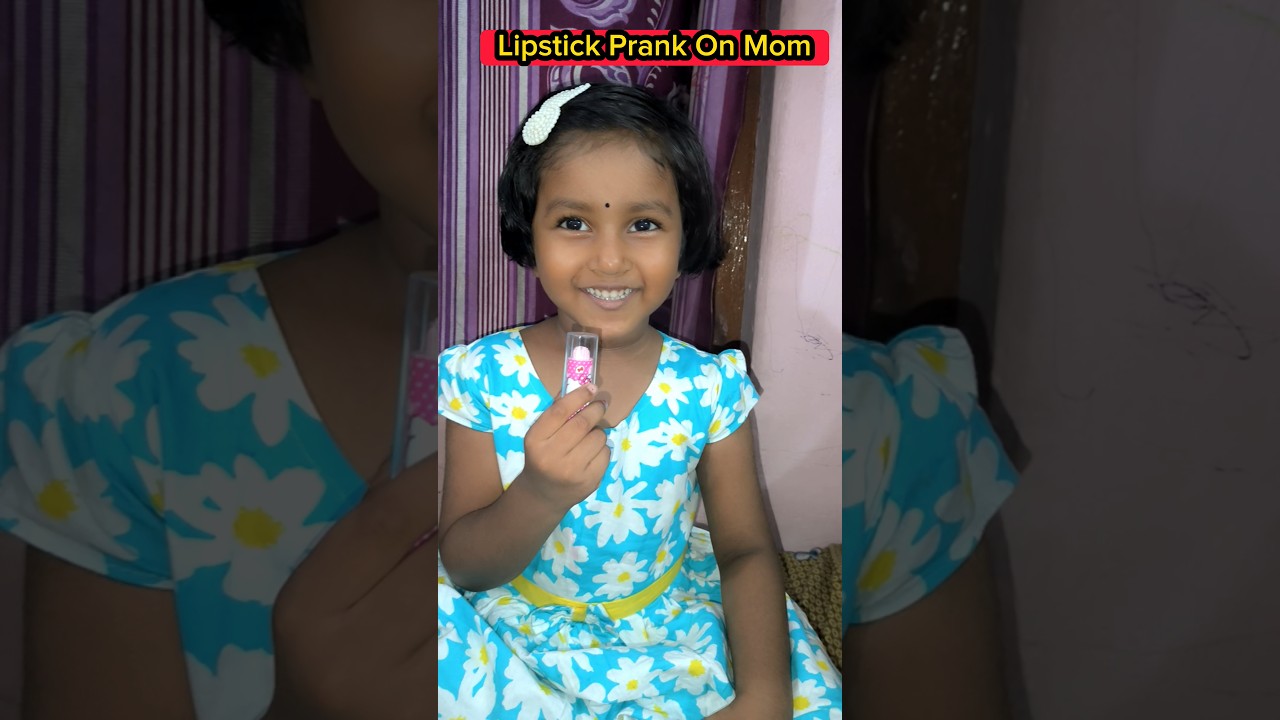 Lipstick💄 Prank On Mom❌🤣 