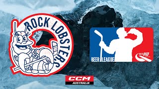 Rock Lobsters vs SL Snares- Div 7 - 1st June  - IceHQ Beer League ice hockey