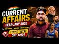 February 2026 Current Affairs Marathon 🔥 | Complete Monthly Current Affairs 2026 by Jeet Rana Sir