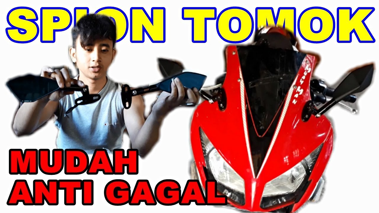 Review Cara Pasang SPION TOMOK Ke Motor Sport Ninja