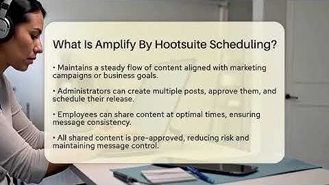 What Is Amplify By Hootsuite Scheduling? - Marketing and Advertising Guru