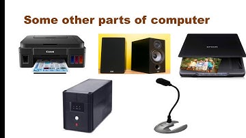 School - MLZS Barh Class - I Subject - Computer Topic - Parts of a Computer