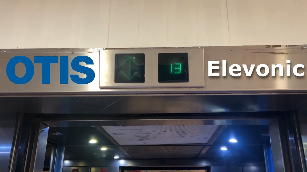 EPIC Old Otis Prelexan elevators mod. Otis Elevonic w/
