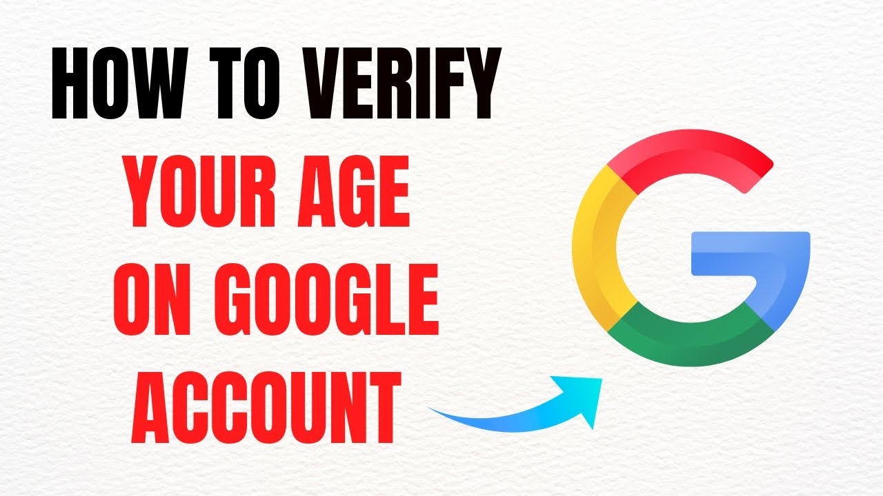 How To Verify Your Age On Google Account Full Guide YouTube 