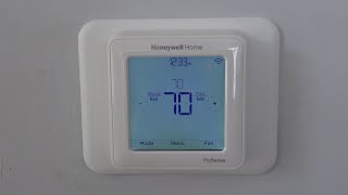 Review: Honeywell T6 Pro Wi-Fi Programmable Thermostat - Plus Honeywell Home Mobile App screenshot 2