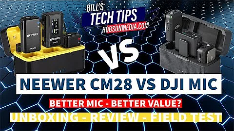 DJI Mic vs Neewer CM28 - The Wireless Mic Showdown