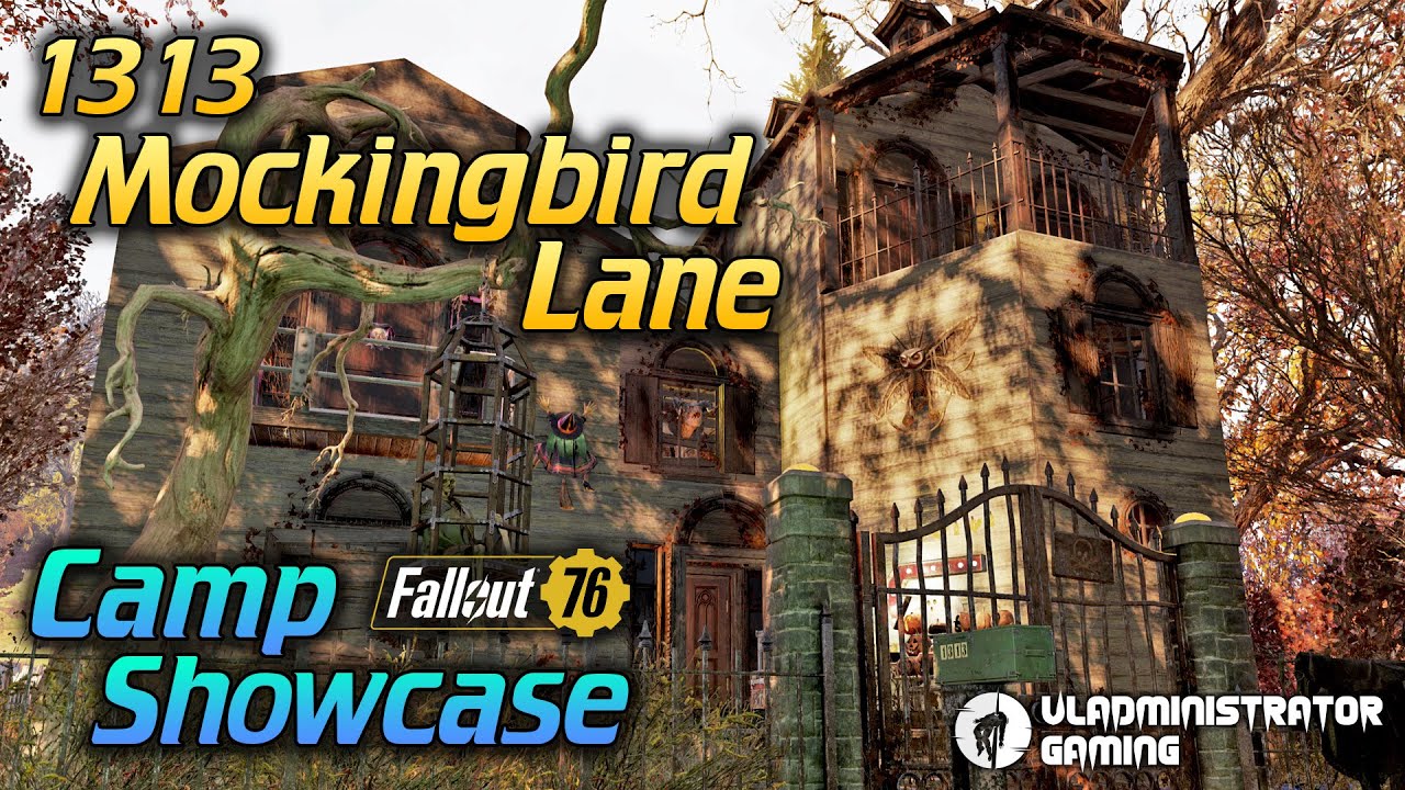 1313 Mockingbird Lane | The Munsters Fallout 76 Camp Showcase