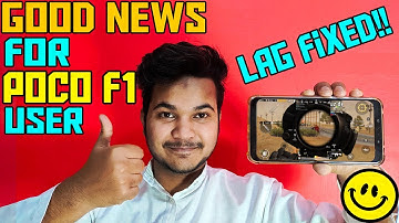 POCO F1 LAG 100% LAG FIXED AFTER PUBG UPDATE | FIX POCO F1 LAG 100% | GENUINE TRICK TO SOLVE LAG