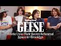 Geese Invite Us To Their Secret Rehearsal Space, Talk New Music, Touring, & More | Cover Story