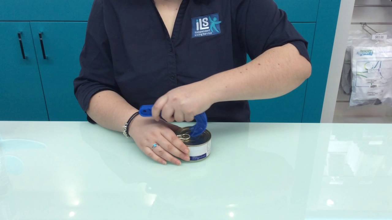 Ring pull can opener