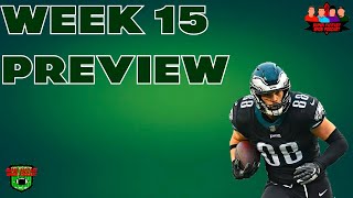 Week 15 Preview - Is Jared Goff a viable start this week?