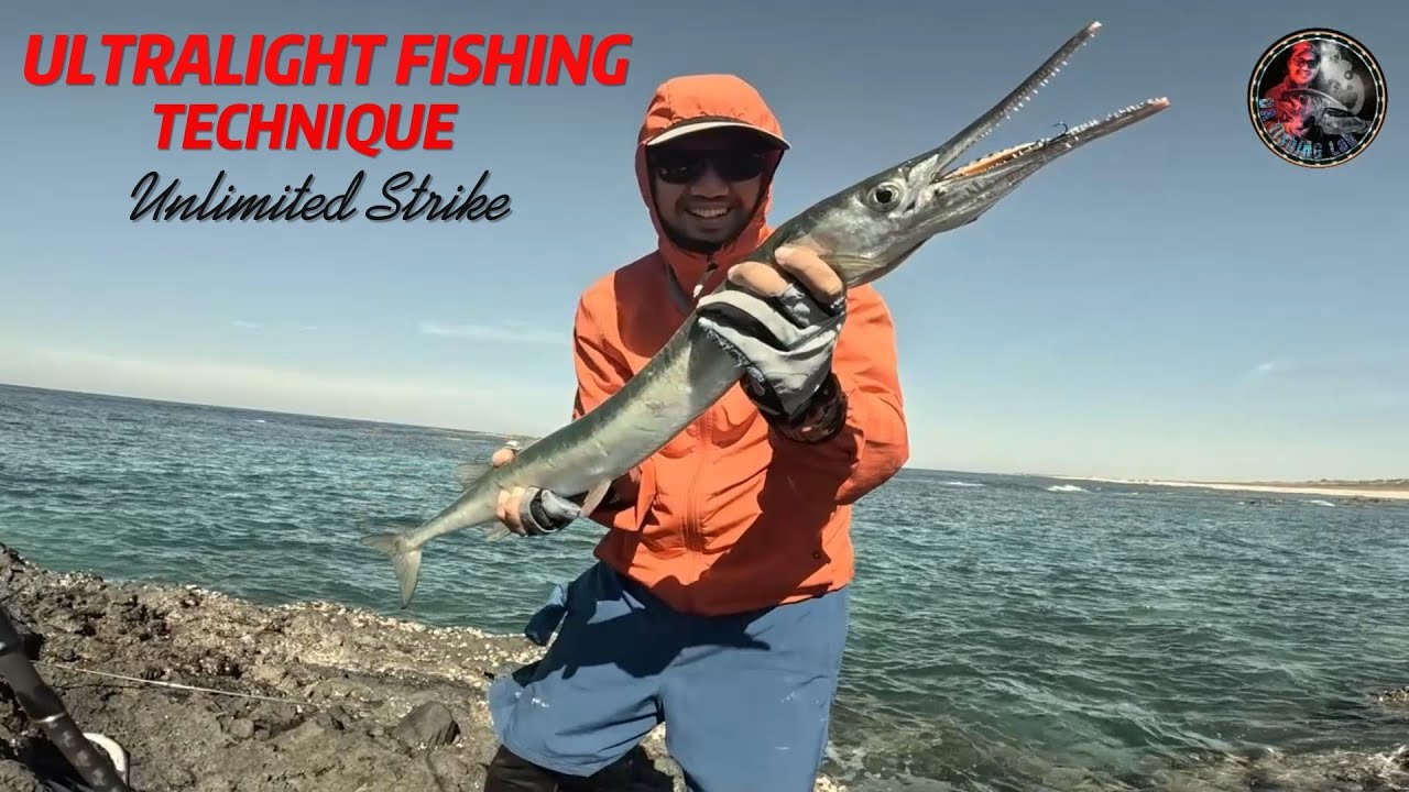 ULTRALIGHT FISHING UNLIMITED STRIKE SHORE CASTING FISHING OMAN