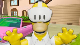 I BECAME HOMER SIMPSON IN VR