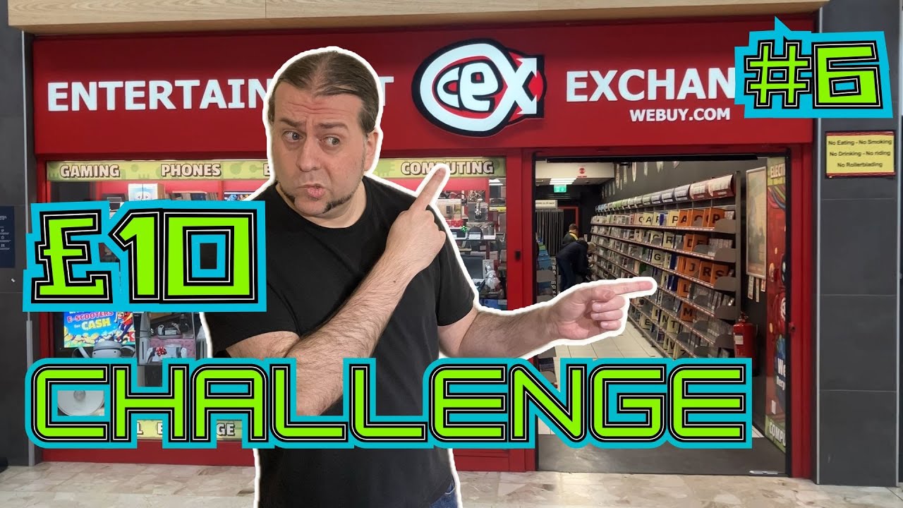 Epic CEX £10 challenge in Grantham - YouTube