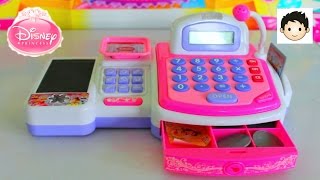 DISNEY PRINCESS MINI MART Electronic CASH REGISTER VIDEO I Jonas Toys Review screenshot 2