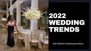 5 NEW 2022 WEDDING TRENDS (with real photos and videos)