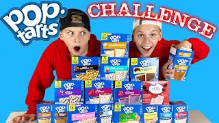 Pop Tarts Challenge!      *Zac vs Chris*