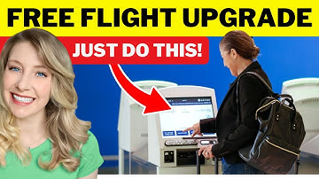 How to Get a FREE Flight Upgrade (Works in 2025!)