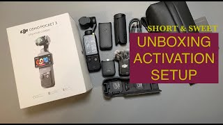 DJI Pocket 3 UNBOXING, ACTIVATION and SETUP // Best Vlogging Camera Ever!!
