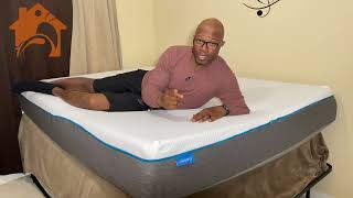 JINGWEI Queen Mattress 10 Inches Cooling Gel Memory Foam Mattress Bed in a Box