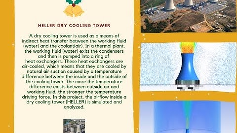 ANSYS FLUENT Training : Dry Cooling Tower CFD Simulation