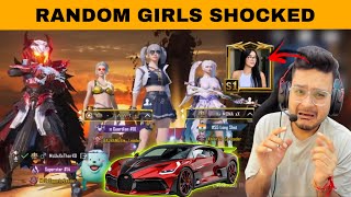 2 RICH RANDOM GIRL TEACH ME PUBG🥺 & CALL ME NOOB | GOT SHOCKED AFTER SEEING MY NEW X- SUIT👶🏻