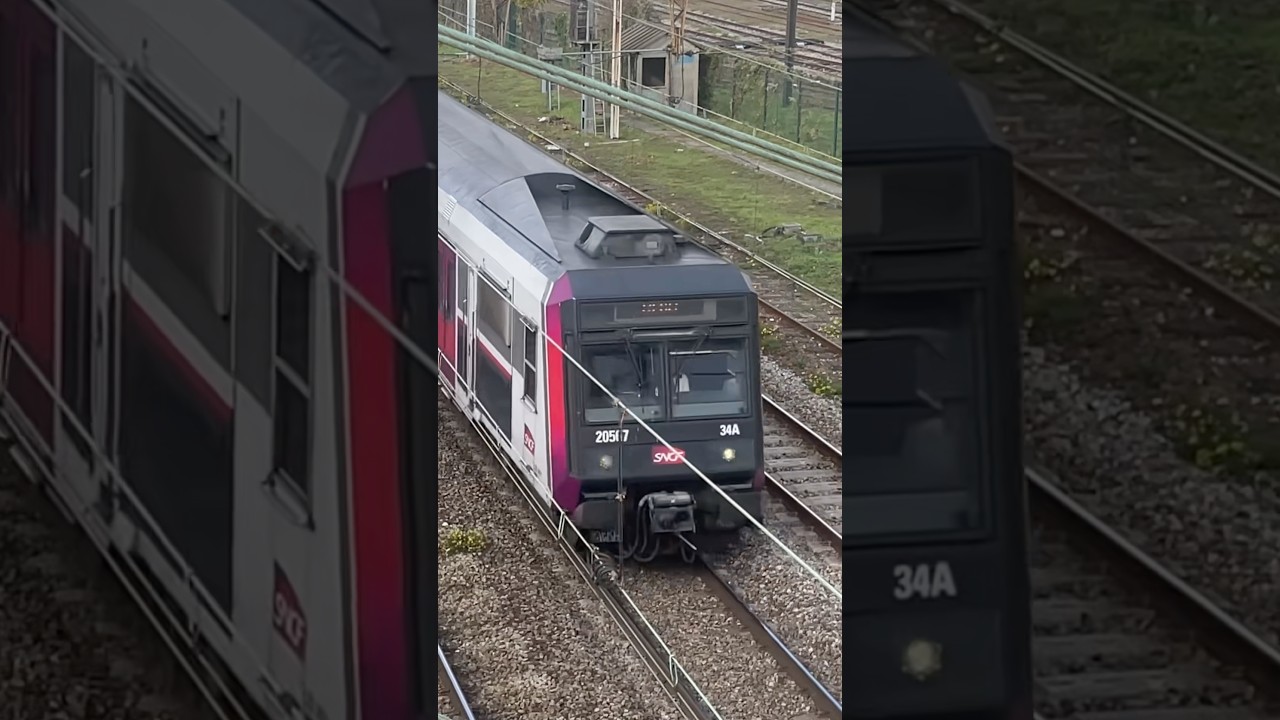 [RER C] Passage d’une Z20500 Carmillon & IDFM 