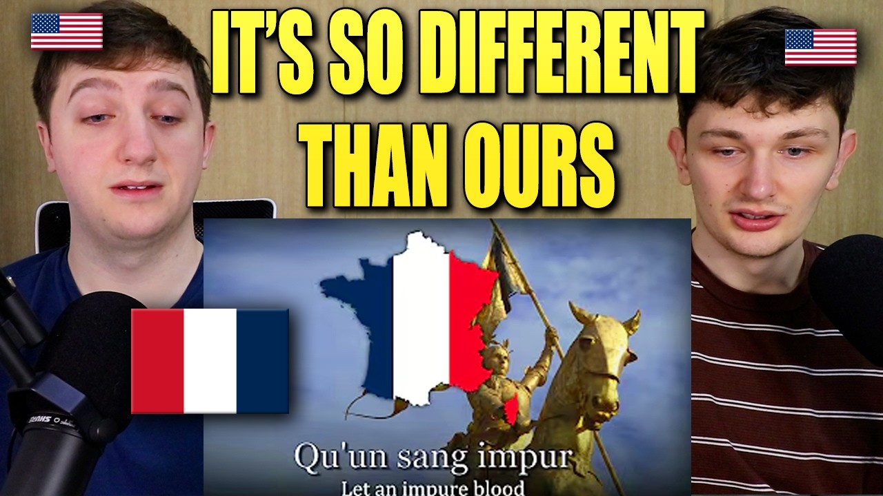 Americans React to French National Anthem - 