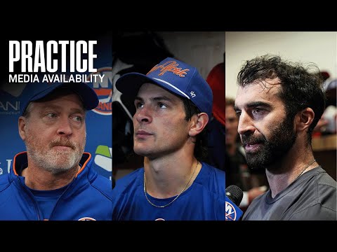 New York Islanders Practice Media Availabilities | 10/8/25