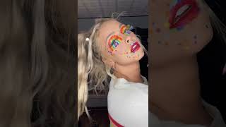 Creative Rainbow Makeup Transformation#makeuptransformation #rainbowmakeup