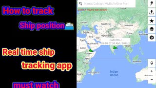 How to track ship|| real time tracking app||real position screenshot 5