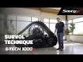 Survol technique du systme de chenilles agricole stech 1000g